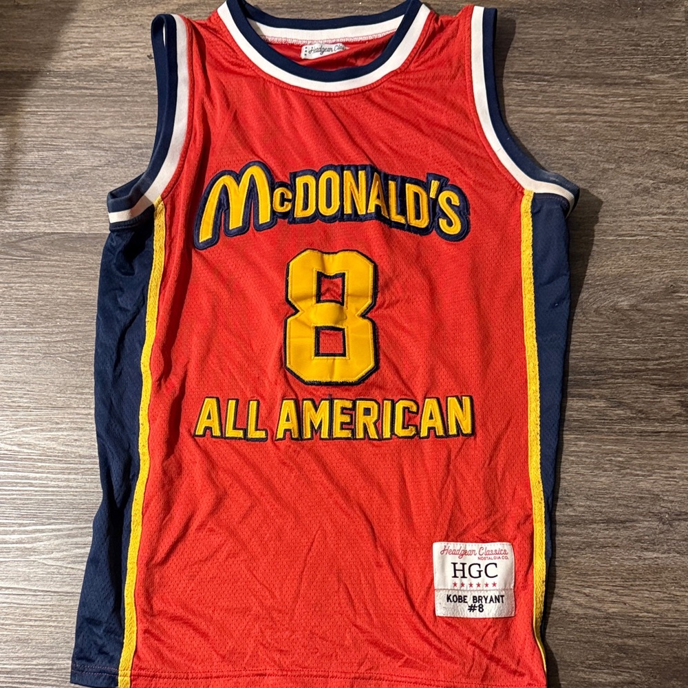 Kobe Bryant’s McDonald's All American Red Basketball Jersey